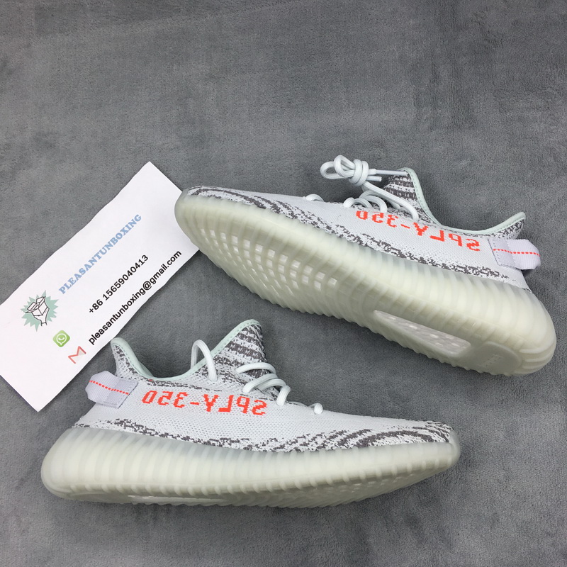Authentic Yeezy 350 V2 Boost Blue Tint